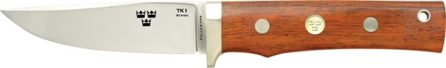 Fallkniven Tre Kronor de Luxe Fixed Blade Knife 4in Laminate Powder Steel Blade Cocobolo Handle FNTK1 - Fallkniven