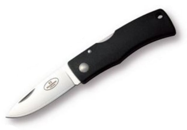 Fallkniven U2 Gemini Folding KnifeSteel Drop Point Black Zytel Handle FN74 - Fallkniven