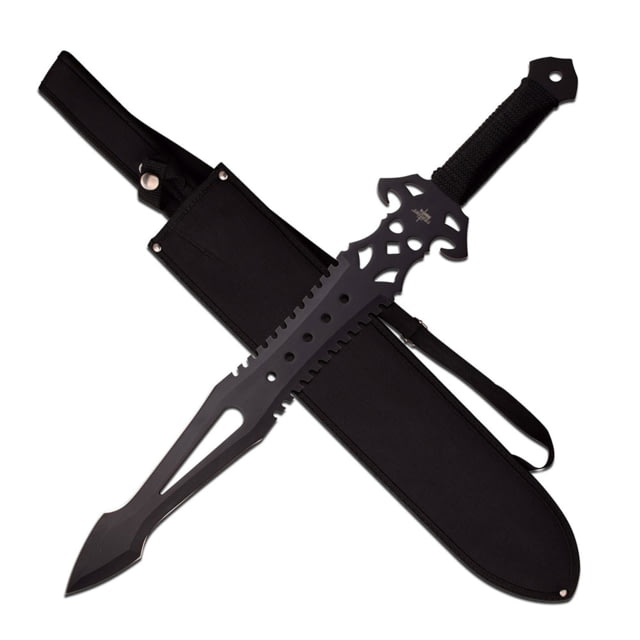 Fantasy Master Fixed Blade 25in Stainless Steel Blade Cord Wrapped Handle