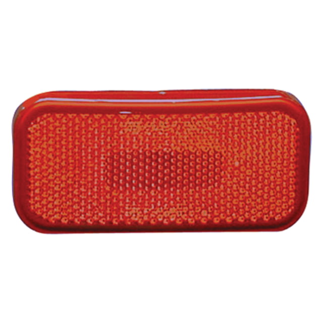 Fasteners Unlimited Command Electronics Rounded Corner Clearance Light Replacement Lens Red - Fasteners Unlimited