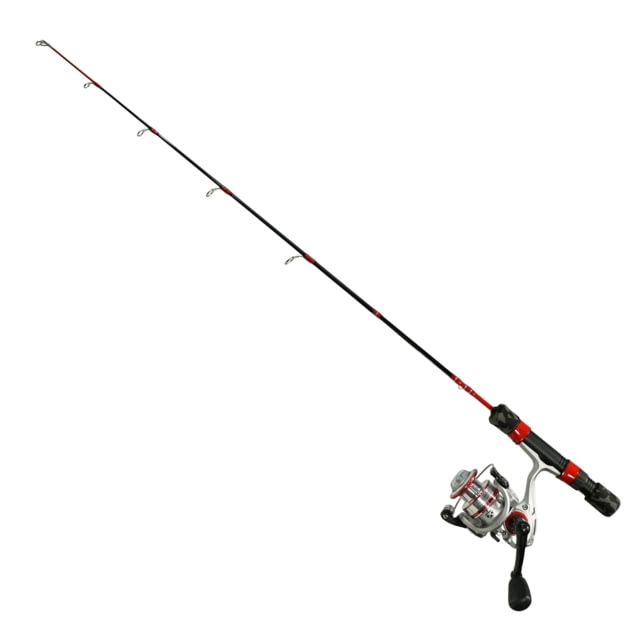 Favorite Fishing Army Ice Rod Combo 30in Medium Black/Red