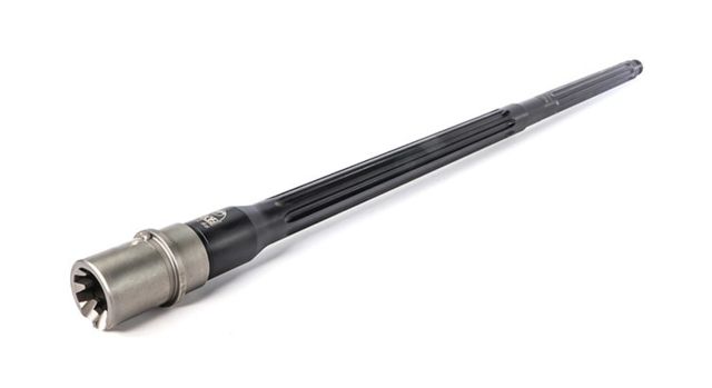 Faxon Firearms 22 inch Heavy Fluted Profile Barrel Rifle-Length 6.5 Creedmoor 1-8 Twist 5/8x24 416-R SS Nickel Teflon Extension Nitride Black