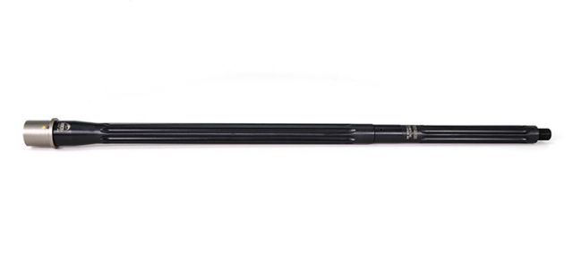 Faxon Firearms .223 Wylde Heavy Fluted AR-15 Rifle Barrel Rifle-Length 416-R Stainless QPQ Nitride 5R NP3 Extension Black Nitride 20