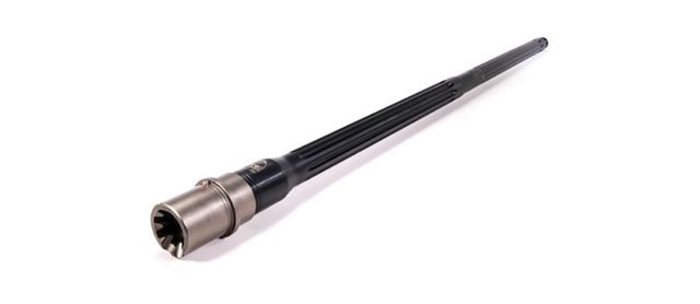Faxon Firearms 24 inch Heavy Fluted Profile Barrel Rifle-Length 6.5 Creedmoor 1-8 Twist 5/8x24 416-R SS Nickel Teflon Extension Nitride Black