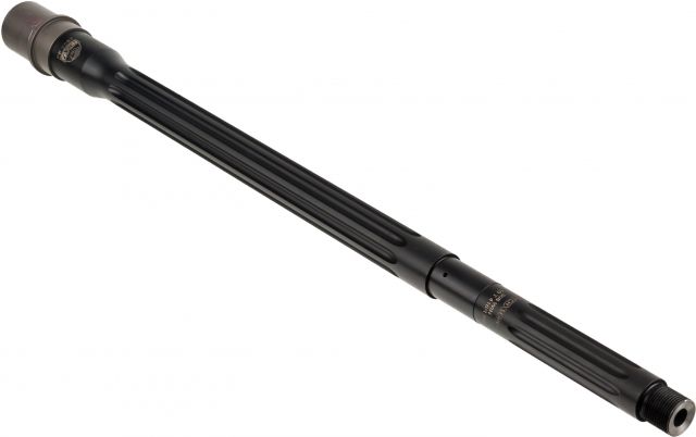 Faxon Firearms .308 Winchester Heavy Fluted Rifle Barrel Rifle-Length 416-R Stainless QPQ Nitride 5R NP3 Extension Black Nitride 18