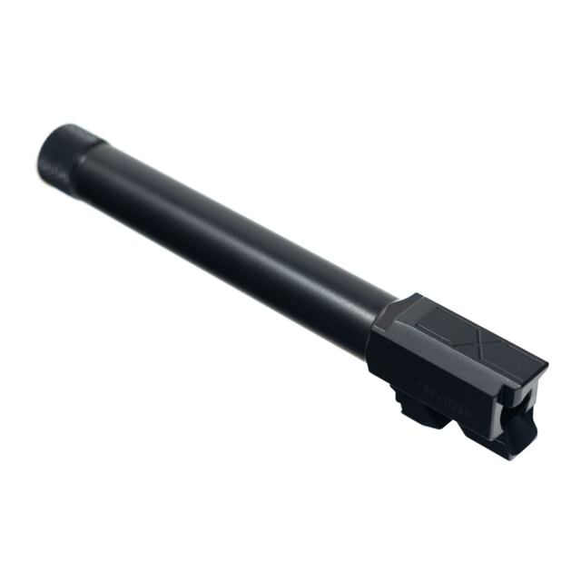 Faxon Firearms Duty 9mm Conversion Barrel for G22 Gen 2-4 4.5in Barrel 1-10 Twist 4150 Thrd Black Nitride 11I-PTB-DSC229