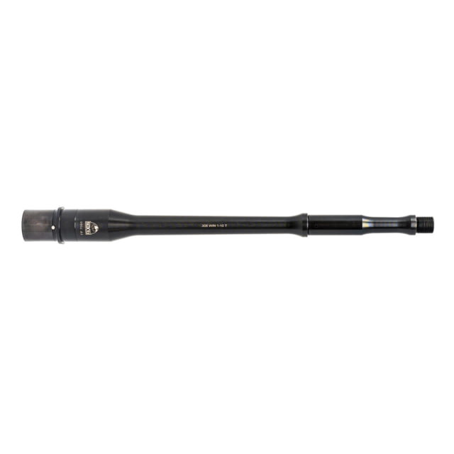 Faxon Firearms Duty Barrel AR Platform AR-10 .308 WIN 13.9in Big Gunner Mid Length 1-10 Twist 5/8-24 Thread Black
