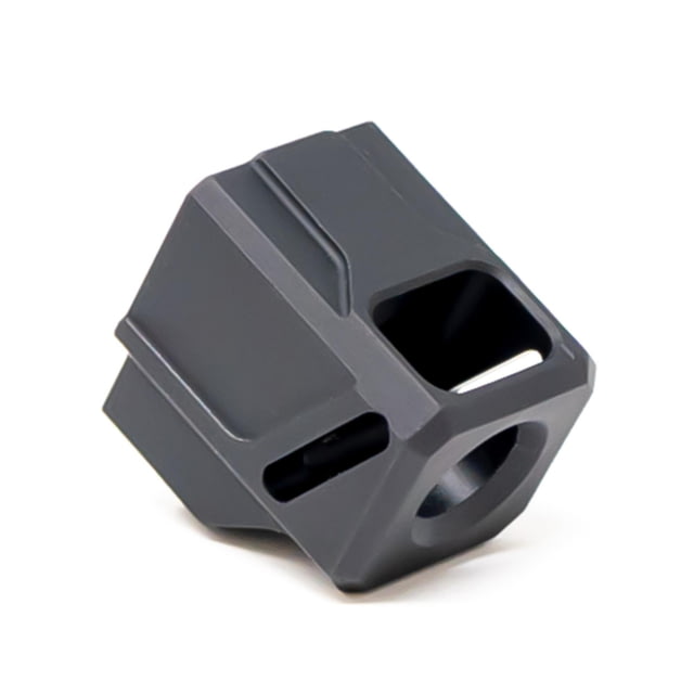 Faxon Firearms EXOS-523 Pistol Compensator Glock 43 9mm Black