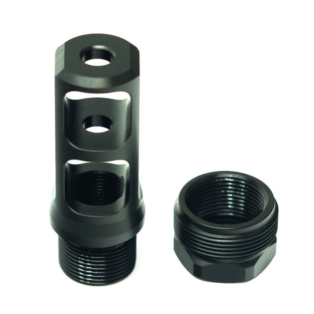 Faxon Firearms Muzzlok Plan B Muzzle Brakes .250 Bore 1/2x28 Black