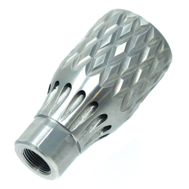 Faxon Firearms Rowdy Pineapple Flash Hider 5.56 Nato 1/2x28 Stainless Steel
