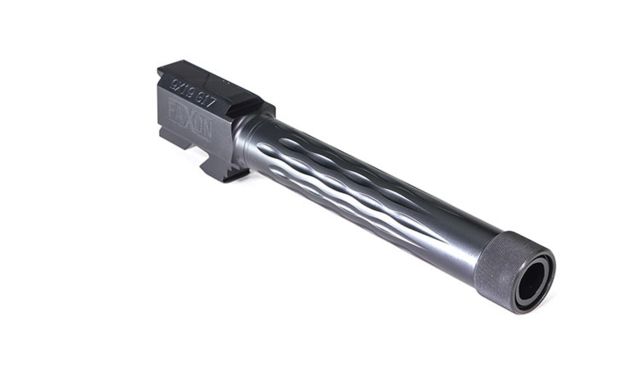 Faxon Firearms G17 FLAME Barrel Match Full-Size Gen 1-4 9mm SAAMI 416-R QPQ Std. Length Barrel Black Nitride GB910N17LGQ-N - Faxon Firearms