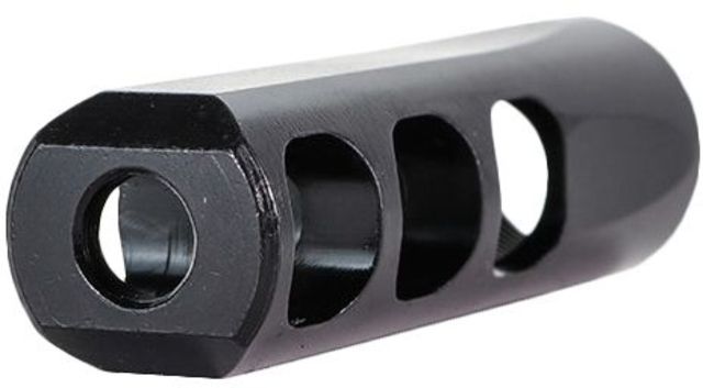 Faxon GUNNER 7.62 MuzzLok 3-Port Muzzle Brake Steel QPQ Nitride