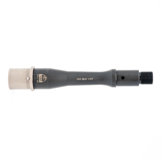 Faxon Firearms Match Barrel AR Platform AR-15 300 BLK 6in Gunner Pistol Length 1-5 Twist 5/8x24 Thread Black