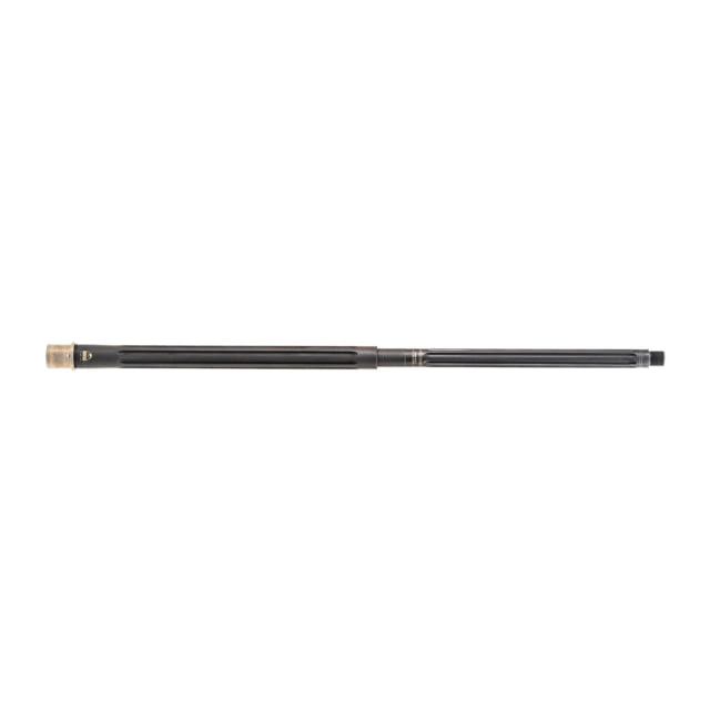 Faxon Firearms Match Barrel AR Platform AR-15 6mm ARC 24in Heavy Fluted Rifle Length 1-7.5 Twist 5/8x24 TPI Thread Black