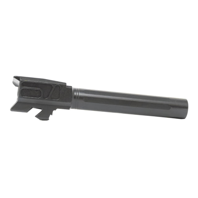 Faxon Firearms Match Pistol Barrel Glock Glock 48 9mm 1-10 Twist Non Threaded Straight Fluted Black