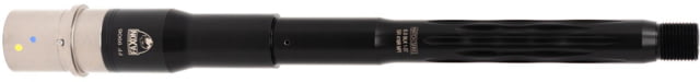 Faxon Firearms Match Series AR-10 Threaded Barrel 8.6 Blackout 16 inch Flame Fluted Carbine Length 1-3 Twist M18x1.5 RH Salt Bath Nitride Black - Faxon Firearms