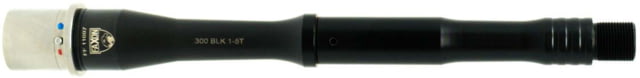 Faxon Firearms Match Series 9" 300 BLK Gunner Profile Pistol-Length Barrel - Stainless QPQ Nitride