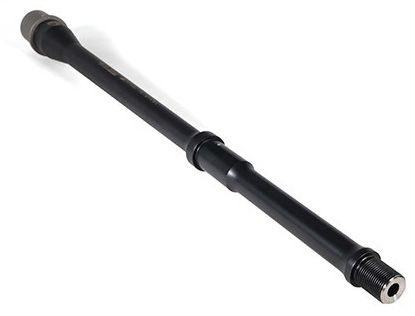 Faxon Firearms .223 Wylde Pencil AR -15 Rifle Barrel Mid-Length 416-R Stainless QPQ Nitride 5R NP3 Extension Black Nitride 14.5