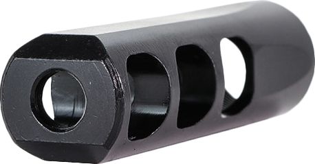 Faxon Firearms .620in Streamline 3 Port Muzzle Brake Steel QPQ Nitride Black Small