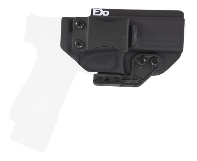 FDO Industries The Paladin IWB Kydex Holster for Glock 17/22/31 w/ claw and Optic Cut Black - Fdo Industries