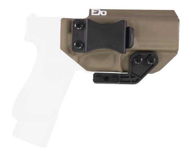 FDO Industries The Paladin IWB Kydex Holster for Glock 17/22/31 w/ claw and Optic Cut Flat Dark Earth - Fdo Industries