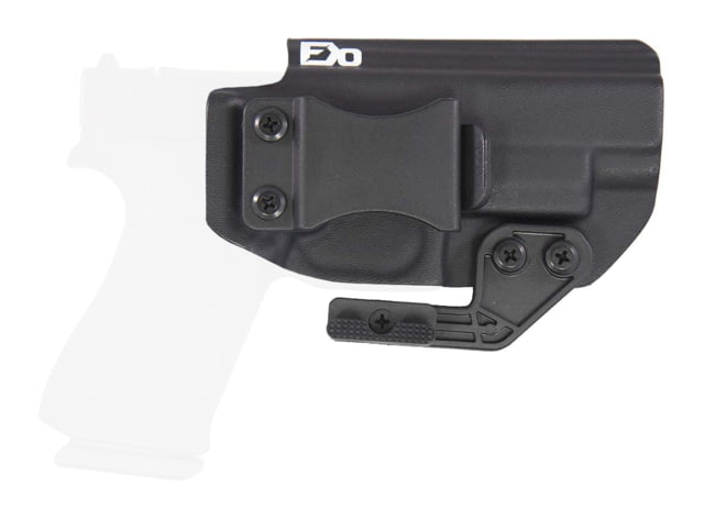 FDO Industries The Paladin IWB Kydex Holster for Glock 48/MOS w/ claw and Optic Cut Black - Fdo Industries