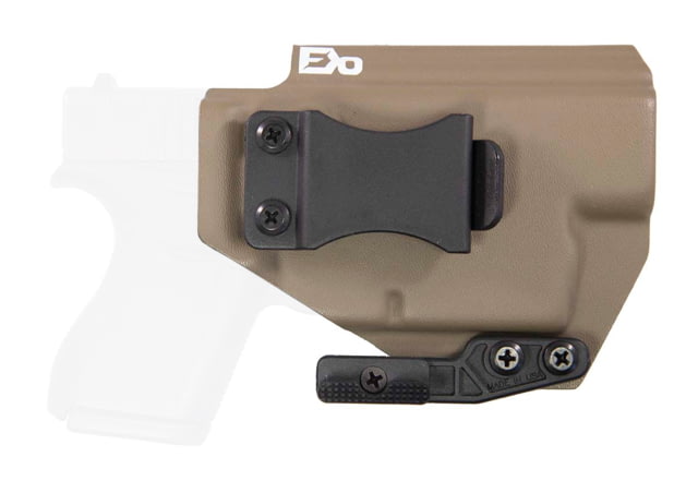 FDO Industries The Pyre Lightbearing IWB Kydex Holster for Glock 48 w/Streamlight TLR6 w/claw and Optic cut Flat Dark Earth - Fdo Industries