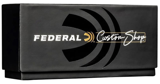 Federal Custom Shop 6mm Creedmoor 90 Grain Nosler AccuBond Rifle Ammunition Brass Cased 20 Per Box/ - Federal Ammo
