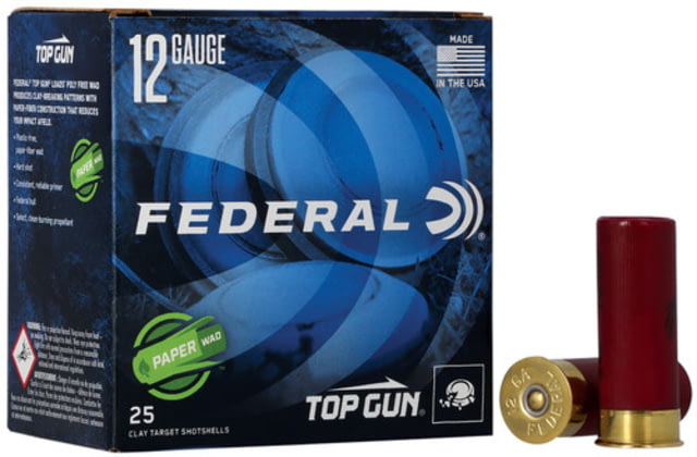 eral Gold Medal Paper 12 Gauge 1oz 2.75in Shotgun 8 Size 25 Rounds GMT121 Ammo