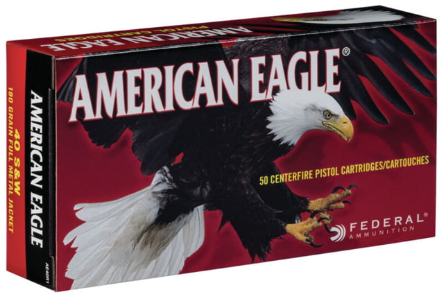 Federal Premium American Eagle Indoor Range Training Lead Free .40 S&W 120 Grain Lead-Free Ball Brass Cased Centerfire Pistol Ammo 50 Rounds eral Premium American Eagle Indoor Range Training Lead Free .40 S&W 120 Grain Lead-Free Ball Brass Cased Centerfire Pistol 50 Rounds Ammo