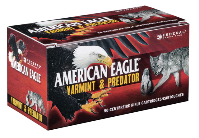 eral Premium VARMinT / PREDATOR .17 Hornet 20 Grain Tipped Varmint Centerfire Rifle 50 Rounds Ammo