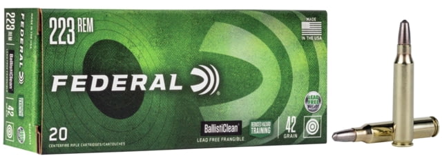 eral Premium Ballistic Clean .223 55 Grain RHT Brass Cased Centerfire Rifle 20 Rounds Ammo