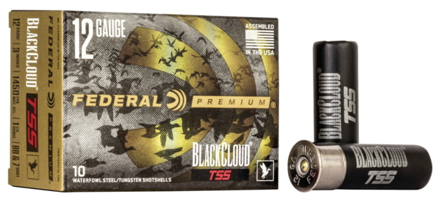 eral Premium Black Cloud TSS 12 Gauge 1 1/4oz 3in Shotgun 39 Shot 10 Round PWBTSSX142 7BB Ammo
