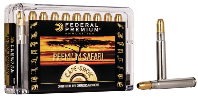 Federal Premium CAPE-SHOK .416 Magnum 400 Grain Trophy Bonded Sledgehammer Solid Centerfire Rifle Ammo 20 Rounds