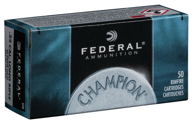Rimfire .22 Long Rifle 40 Grain Lead Round Nose Rimfire 50 Rounds Ammo