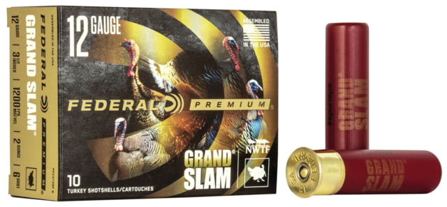 eral Premium Grand Slam 12 Gauge 2oz 3 1/2in Shotgun 6 Shot 10 Rounds PFCX139F Ammo