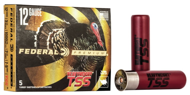 eral Premium Heavyweight TSS 12 Gauge 2 1/2oz 3 1/2in Centerfire Shotgun 79 Shot 5 Rounds PTSSX195F 79 Ammo