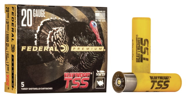 eral Premium Heavyweight TSS 20 Gauge 1 1/2oz 3in Shotgun 7 Shot 5 Rounds PTSSX259F Ammo