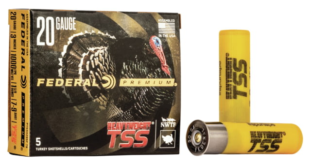 eral Premium Heavyweight TSS 20 Gauge 1 5/8oz 3in Shotgun 79 Shot 5 Rounds PTSSX295F 79 Ammo