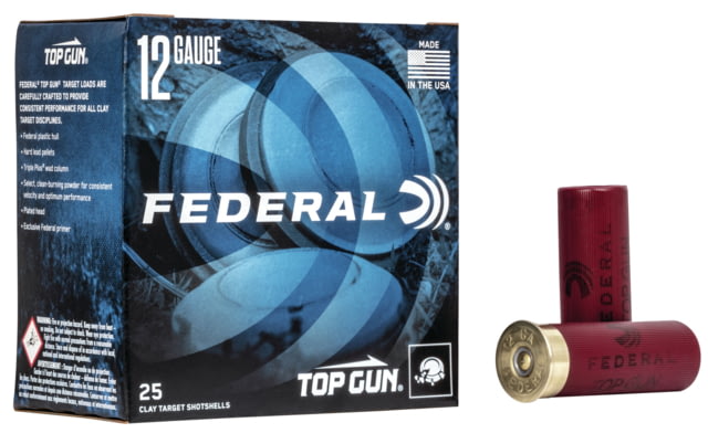 eral Premium Top Gun 12 Gauge 1-1/8oz 2 3/4 In Size 9 Centerfire Shotgun 25 Rounds TGL12 Ammo