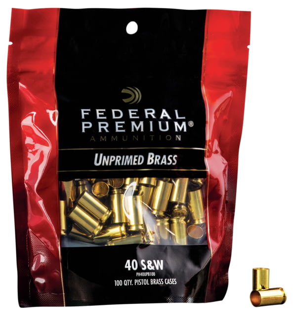 Federal Federal Unprimed Brass-Handgun 40 S&W 100 - $61.79 at Optics Planet