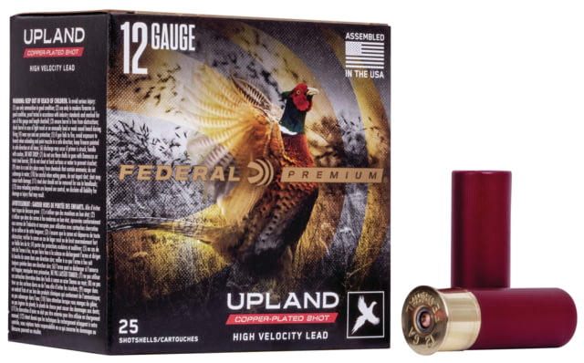 eral Premium Wing Shok 12 Gauge 1 3/8oz Upland High Velocity Centerfire Shotgun 5 Shot 25 Rounds P138 Ammo