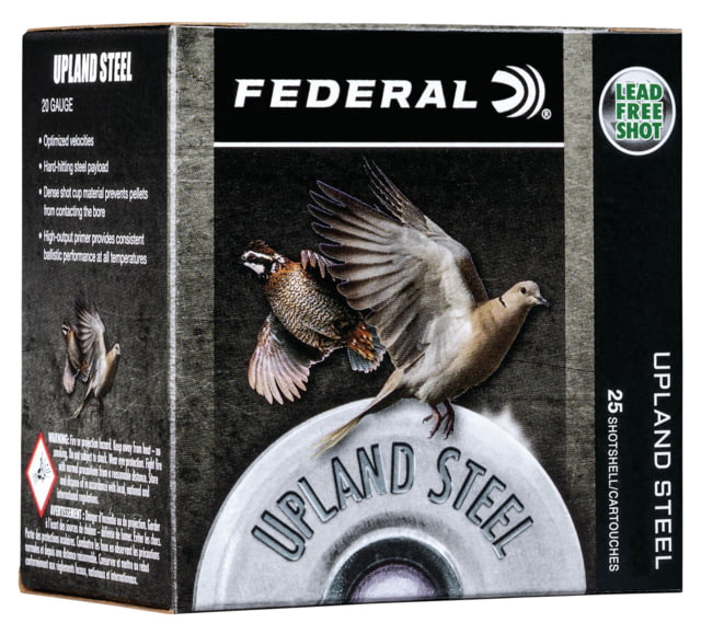 Federal Premium Upland Steel 28 Gauge 5/8oz 2 3/4in Shotgun Ammo 7.5 25 Rounds USH28 7.5 eral Premium Upland Steel 28 Gauge 5/8oz 2 3/4in Shotgun 7.5 25 Rounds USH28 7.5 Ammo