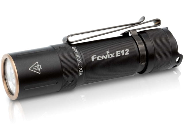 Fenix E12 V 2.0 160 Lumen Flashlight Black - Fenix