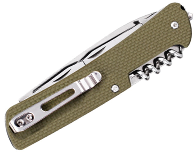 RUIKE L31 Multifunction Knife 3.35in 14C17N Stainless Steel Clip Point Plain Blade Green - Ruike