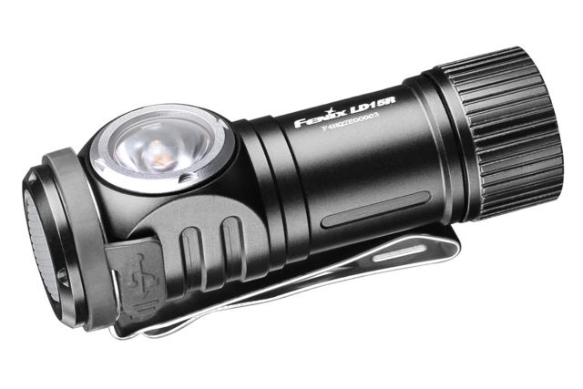 Fenix  Right Angle Flashlight w/battery 500 Lumens Black PBK - Fenix