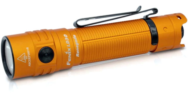 Fenix Lighting LD30 Renegade 18650 1800 Lumens LED Flashlight Orange - Fenix Lighting
