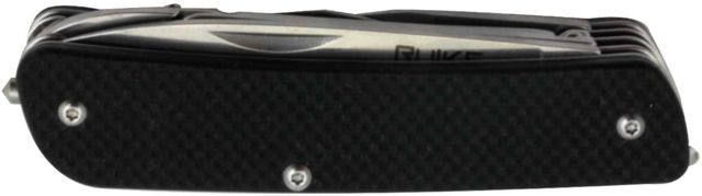 RUIKE M41 Multifunction Knife 2.79in 12C27 Stainless Steel Clip Point Plain Blade G10 Handle Black - Ruike
