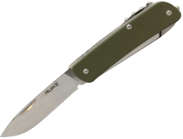 RUIKE M51 Multifunction Knife 2.79in 14C28N Stainless Steel Clip Point Plain Blade Green - Ruike