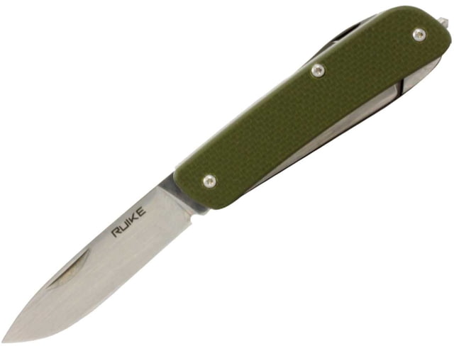 RUIKE M61 Multifunction Knife 2.79in 14C28N Stainless Steel Clip Point Plain Blade Brown - Ruike